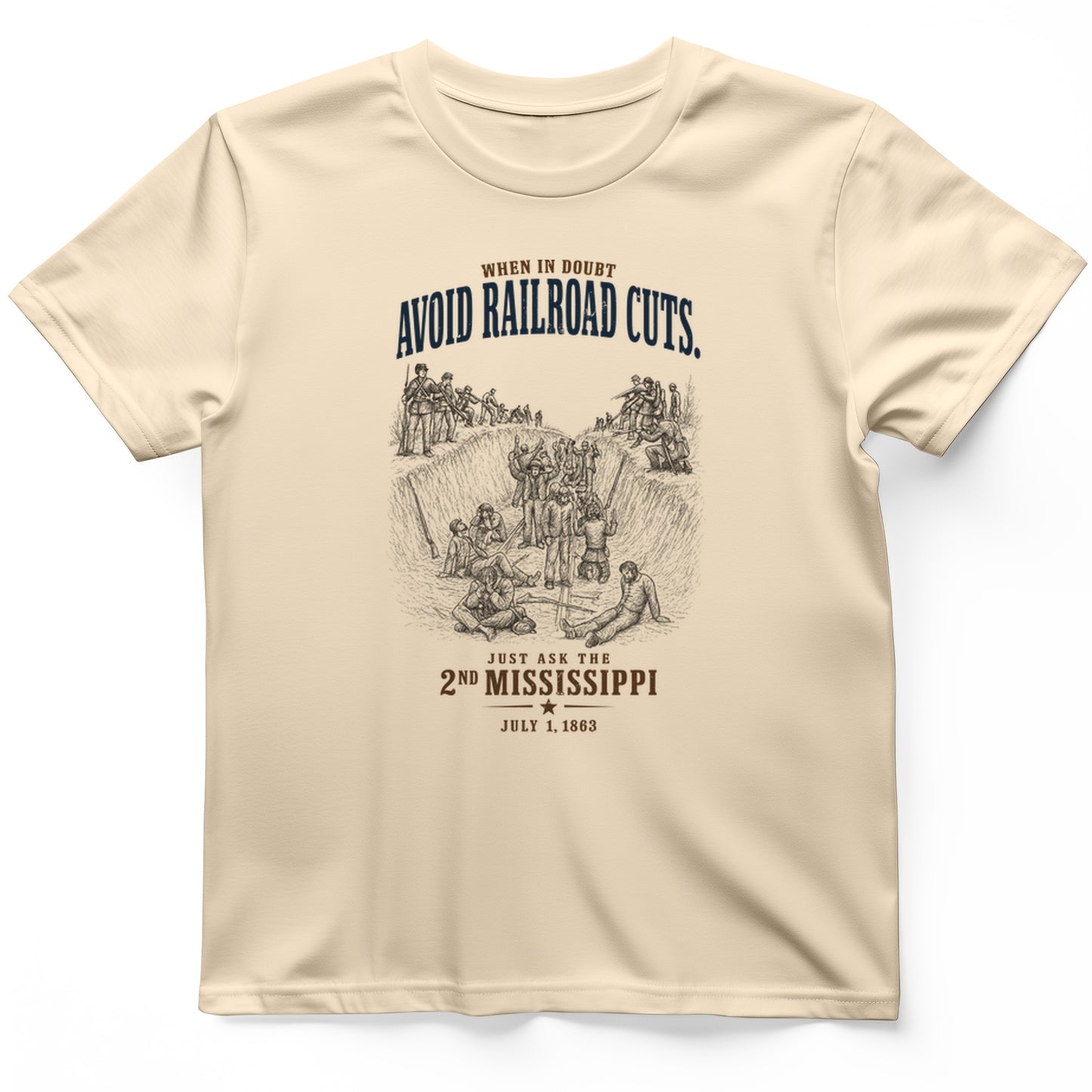 Avoid Railroad Cuts T-Shirt