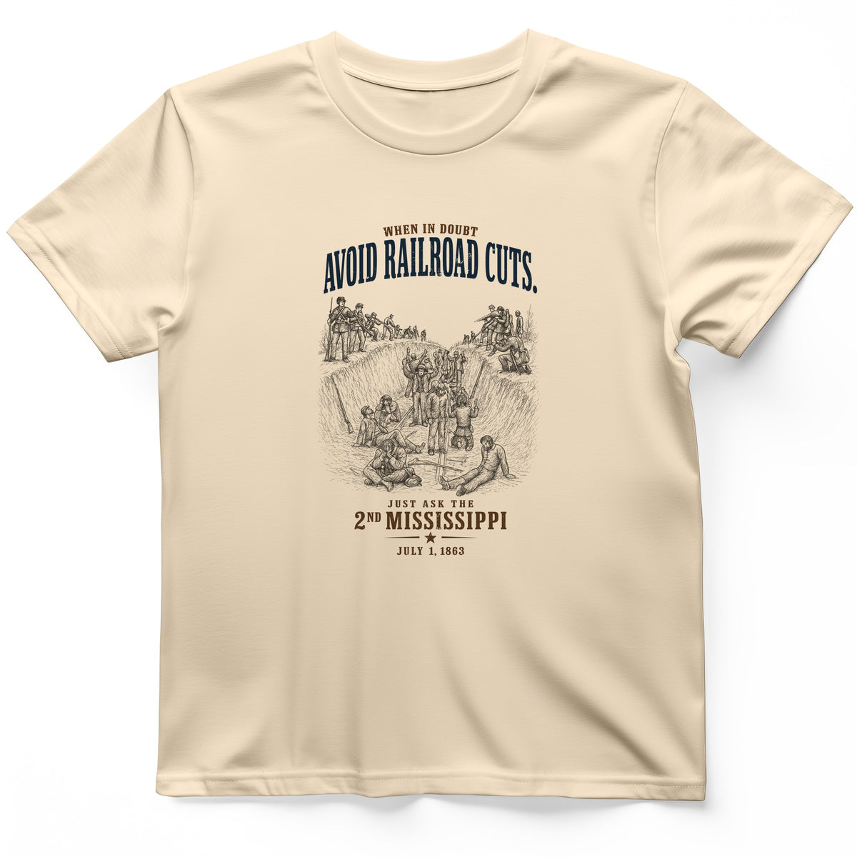Avoid Railroad Cuts T-Shirt