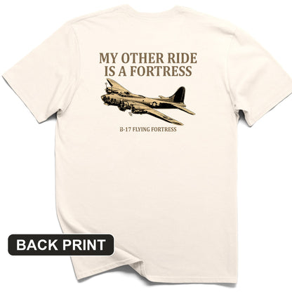 B-17 Back Print T-Shirt