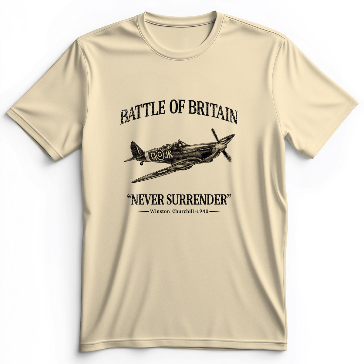 Battle of Britain Never Surrender Premium Tee