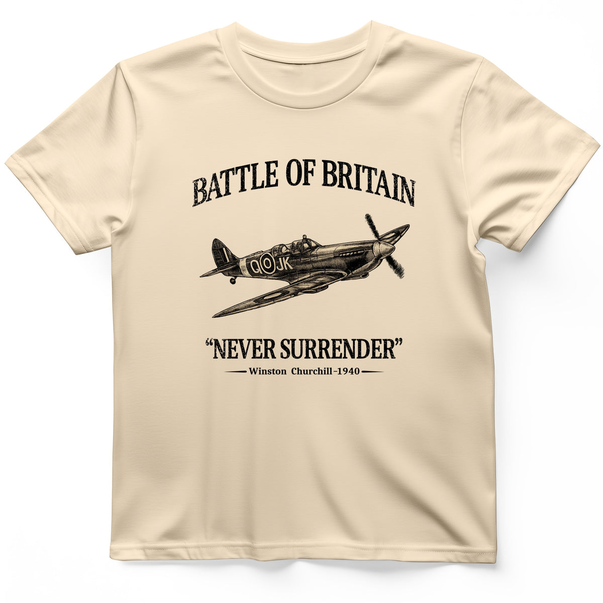 Battle of Britain Never Surrender T-Shirt