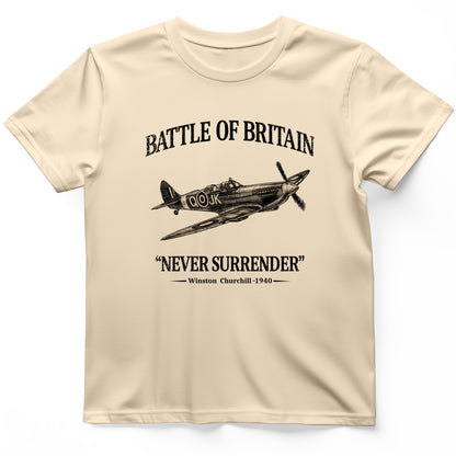 Battle of Britain Never Surrender T-Shirt