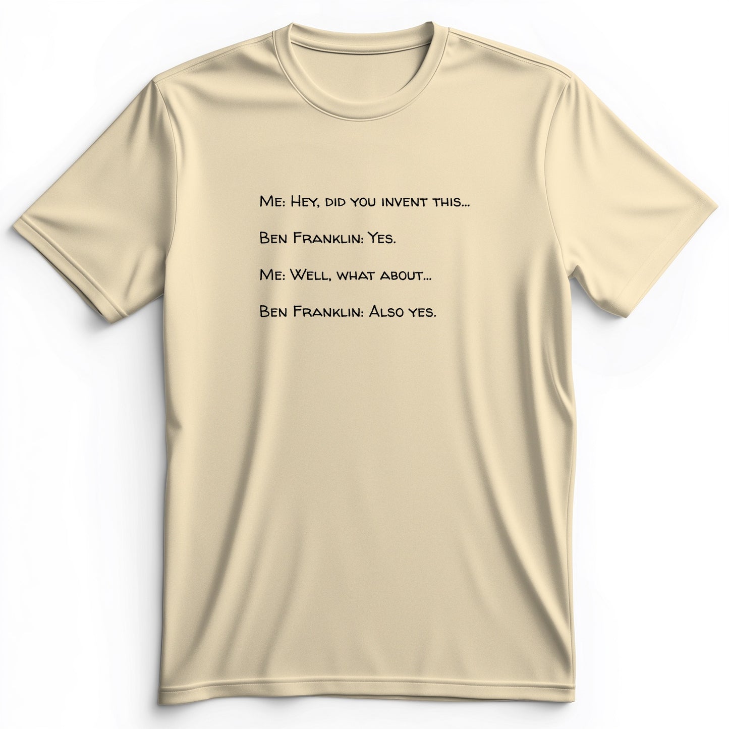 Ben Franklin Inventor Premium Tee