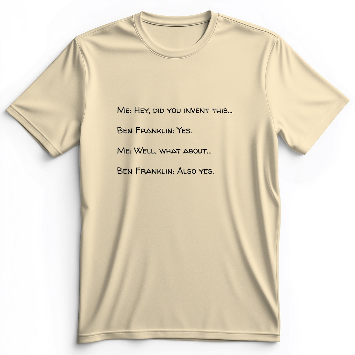 Ben Franklin Inventor Premium Tee