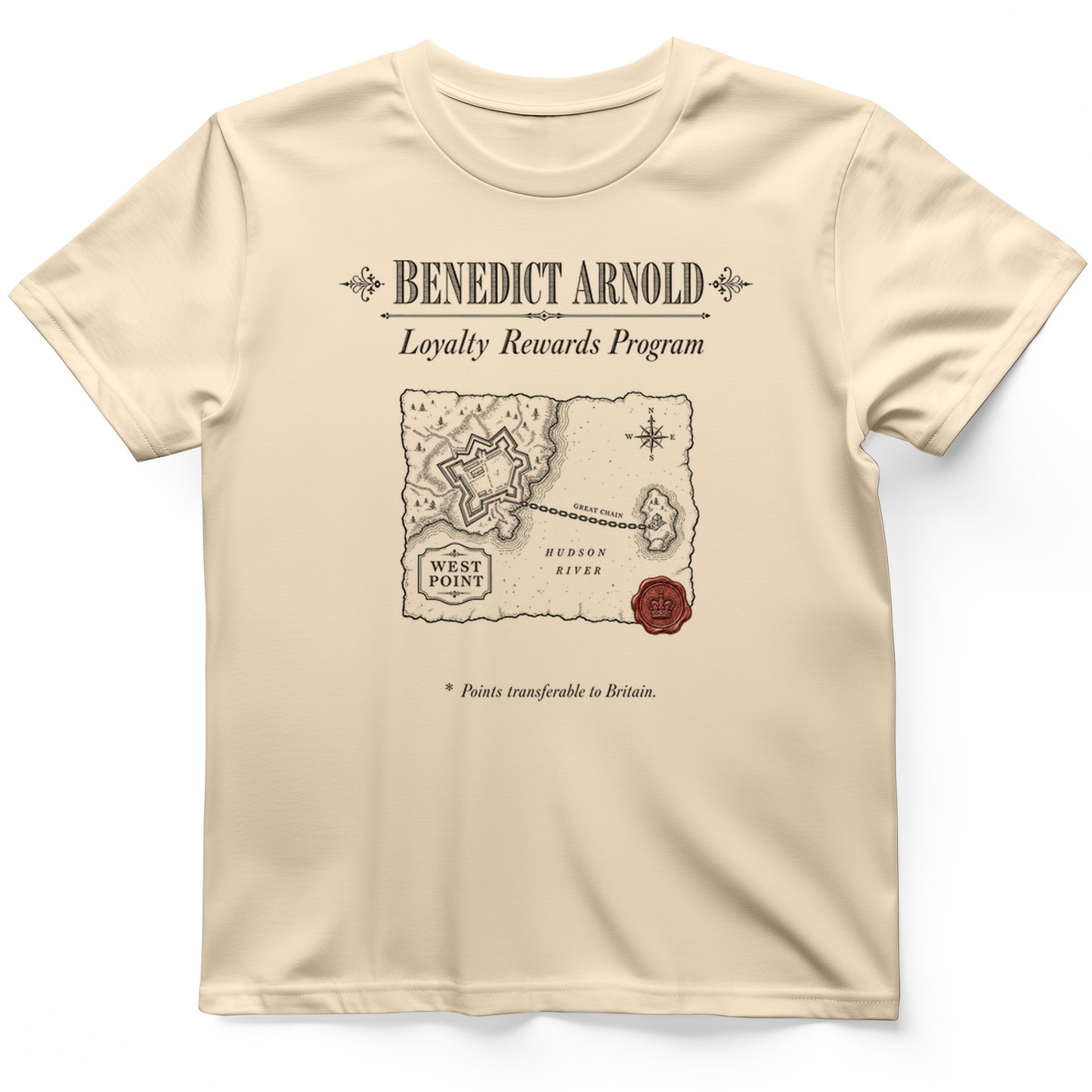 Benedict Arnold Loyalty Rewards Program T-Shirt