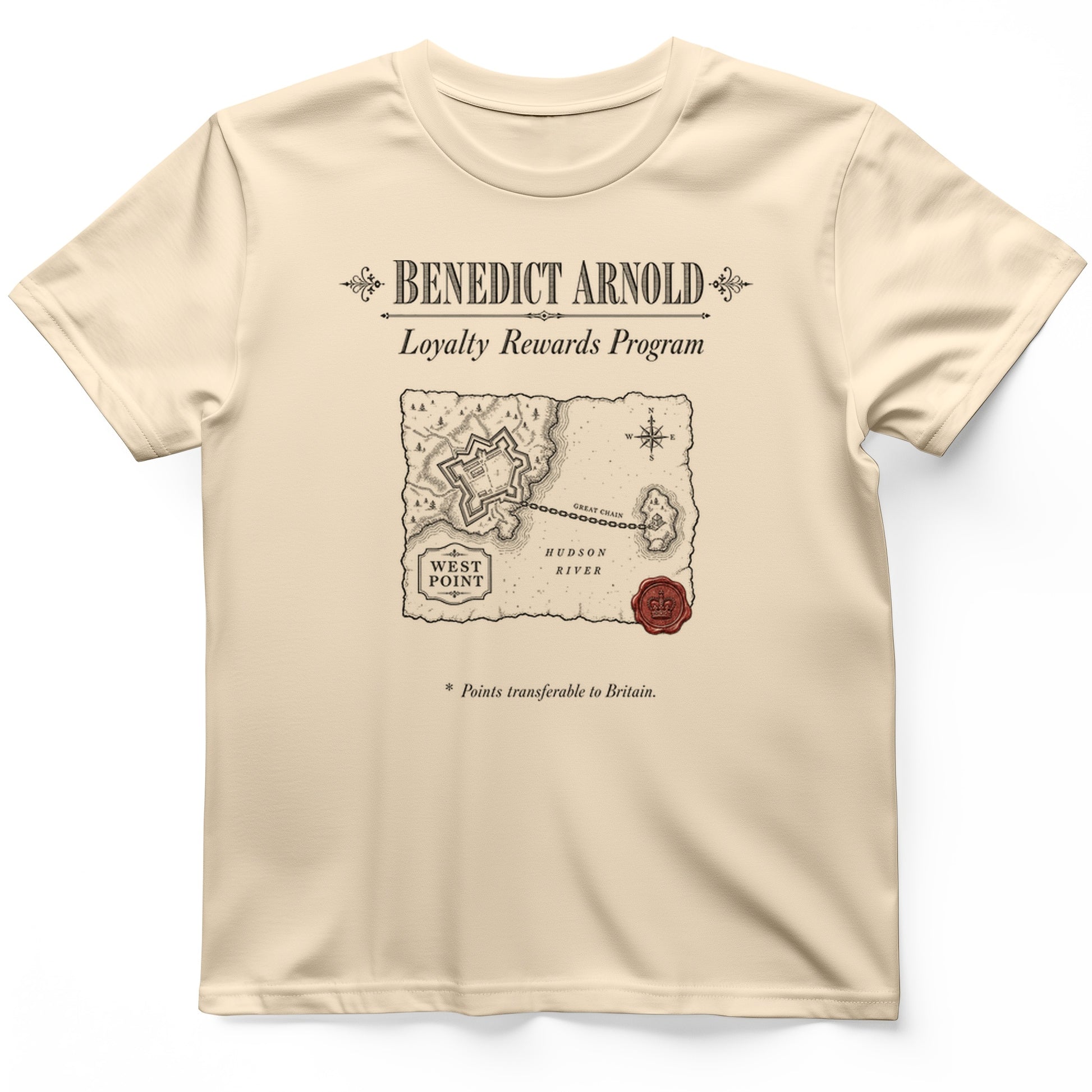 Benedict Arnold Loyalty Rewards Program T-Shirt