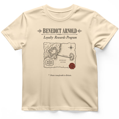 Benedict Arnold Loyalty Rewards Program T-Shirt