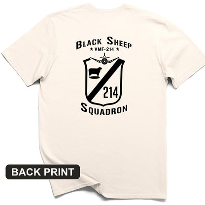 Black Sheep Back Print T-Shirt