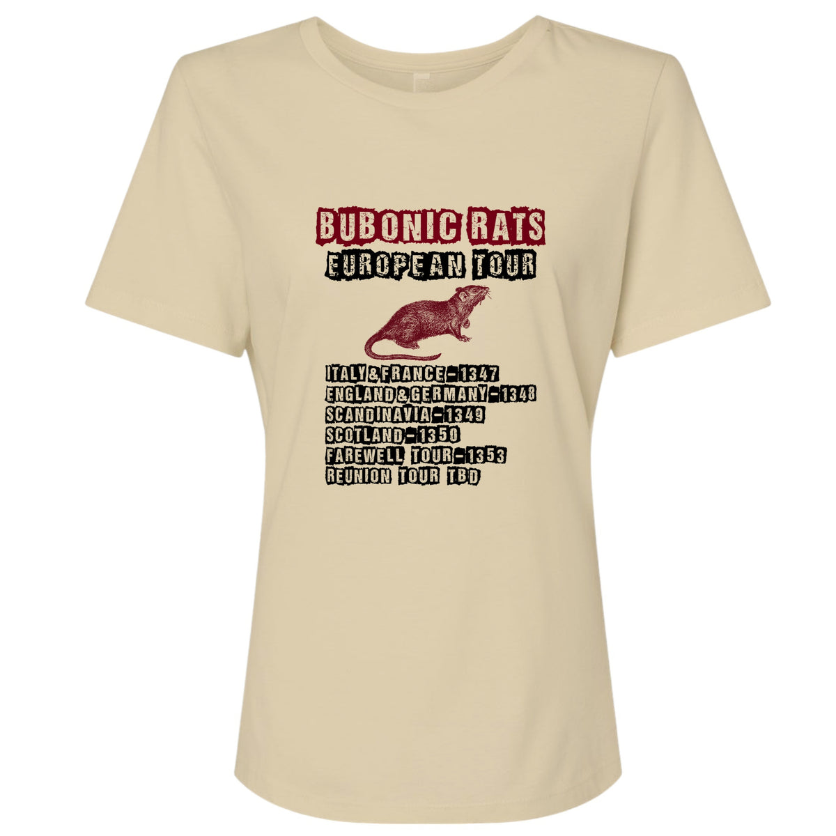 Bubonic Rats European Tour Women's T-Shirt