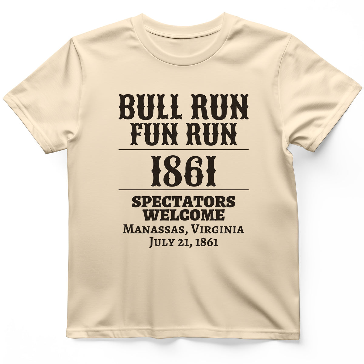 Bull Run Fun Run 1861 T-Shirt