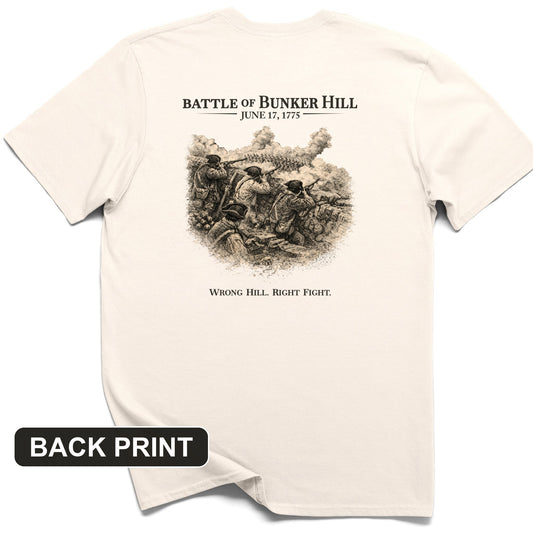 Bunker Hill Back Print T-Shirt