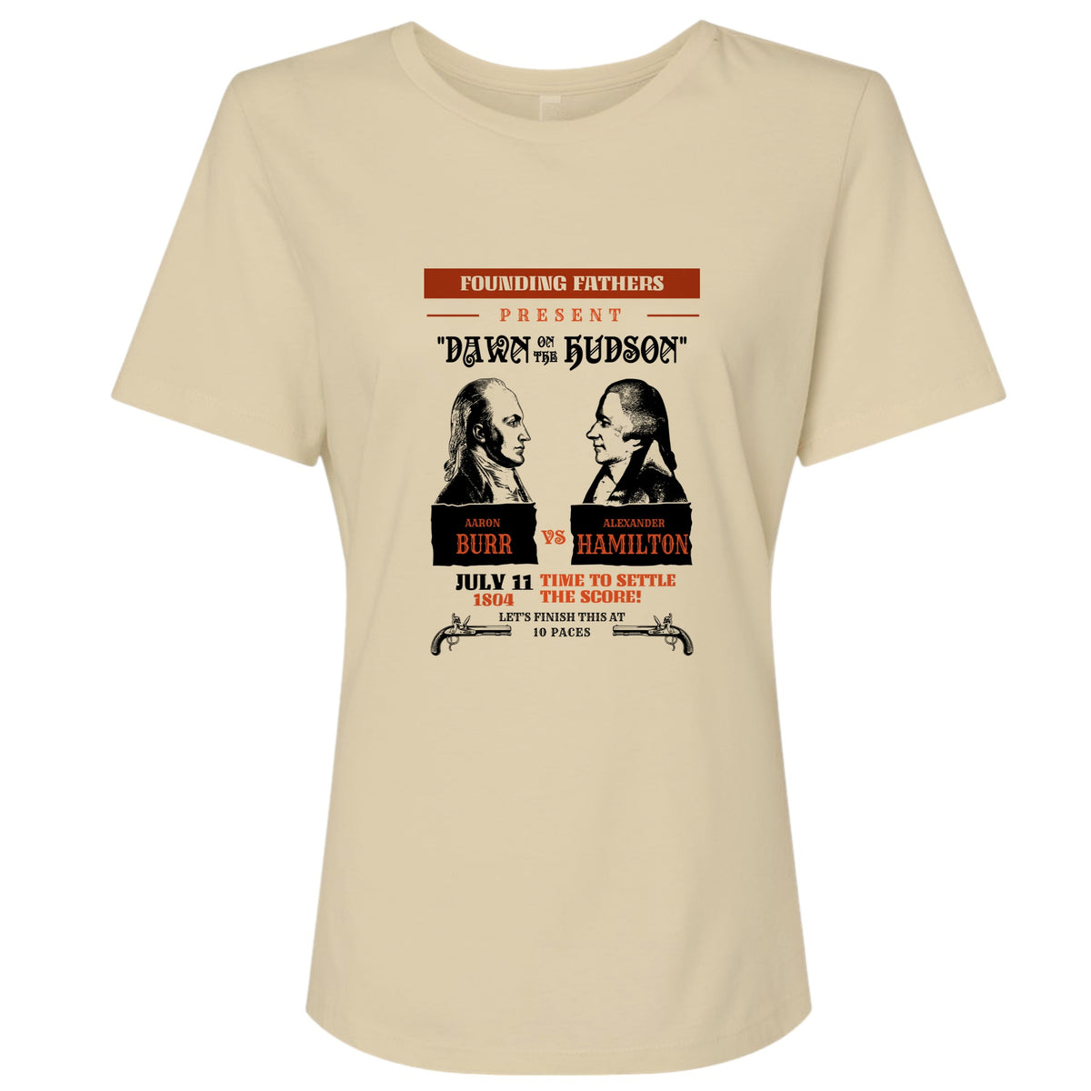 Burr vs Hamilton Women's T-Shirt