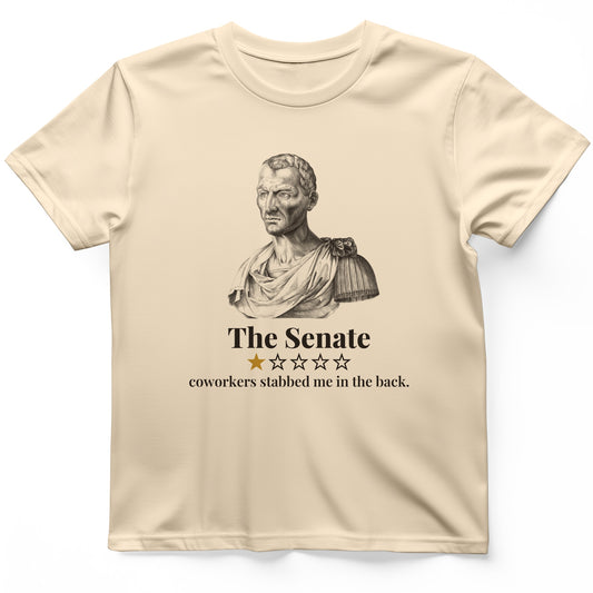 Caesar Senate Review T-Shirt