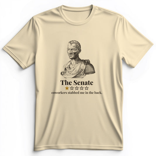 Caesar Senate Review Premium Tee