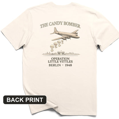 Candy Bomber Back Print T-Shirt
