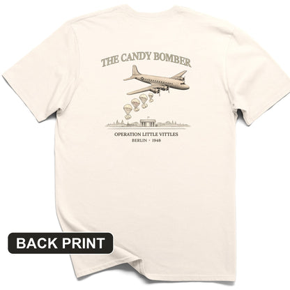 Candy Bomber Back Print T-Shirt