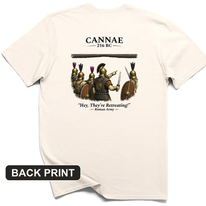 Cannae Back Print T-Shirt