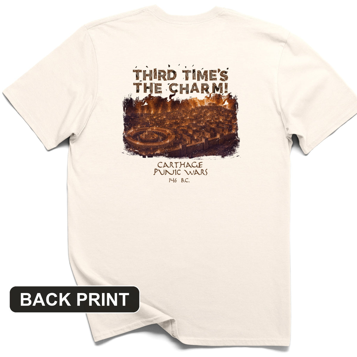 Carthage Back Print T-Shirt