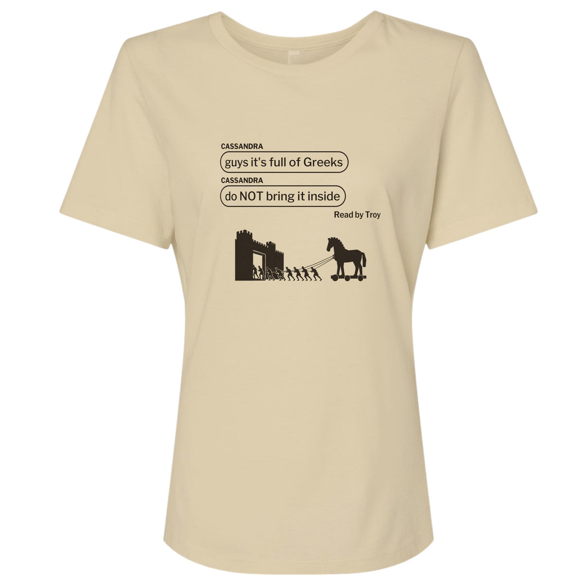 Cassandra Left On Read Women's T-Shirt