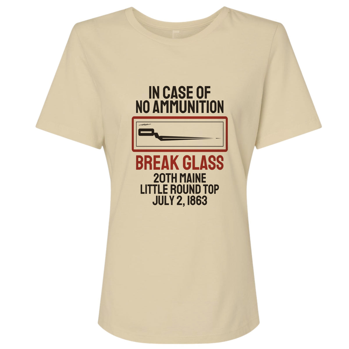Chamberlain Break Glass Little Round Top Women's T-Shirt