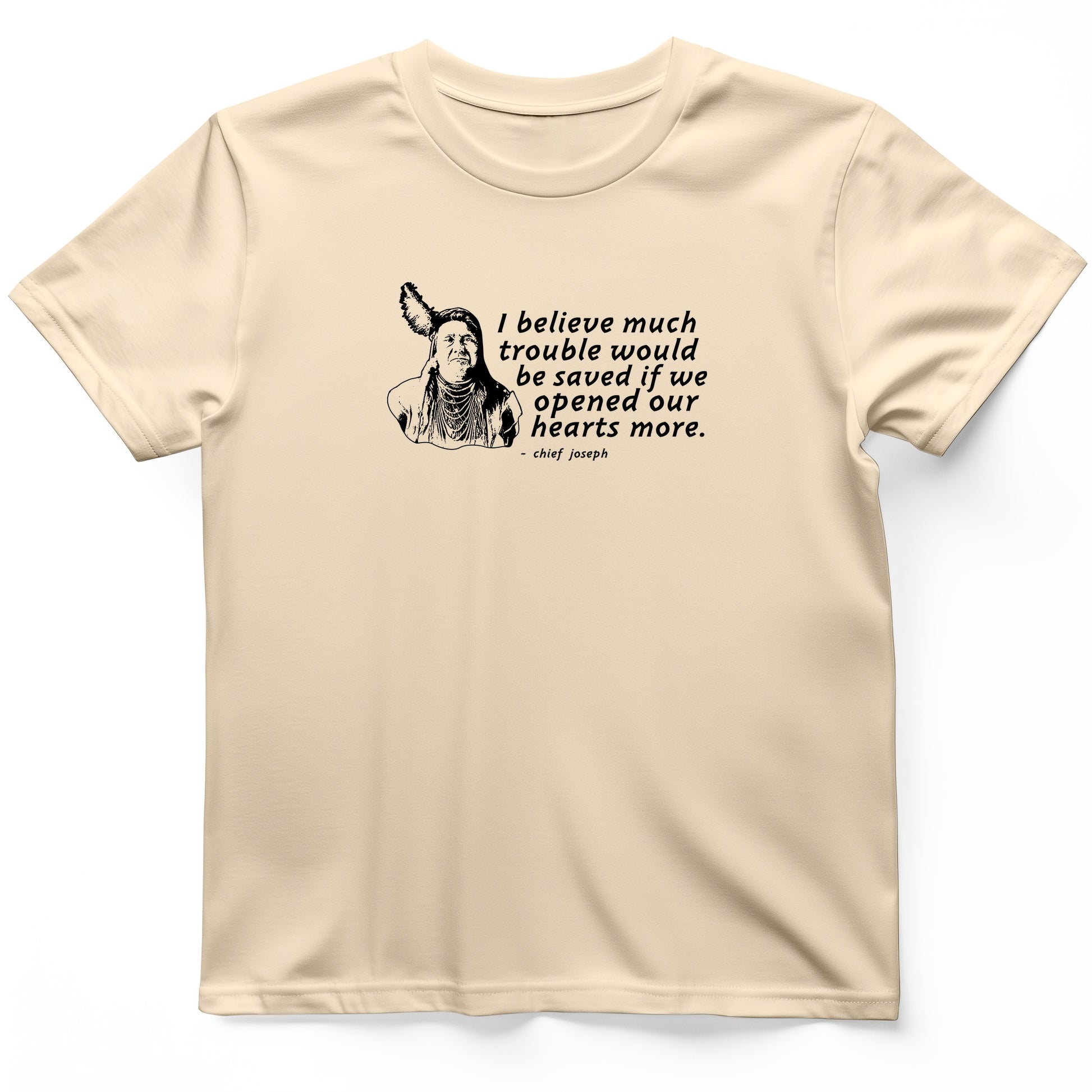 Chief Joseph Open Hearts T-Shirt