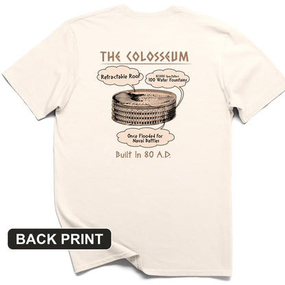 Colosseum Back Print T-Shirt