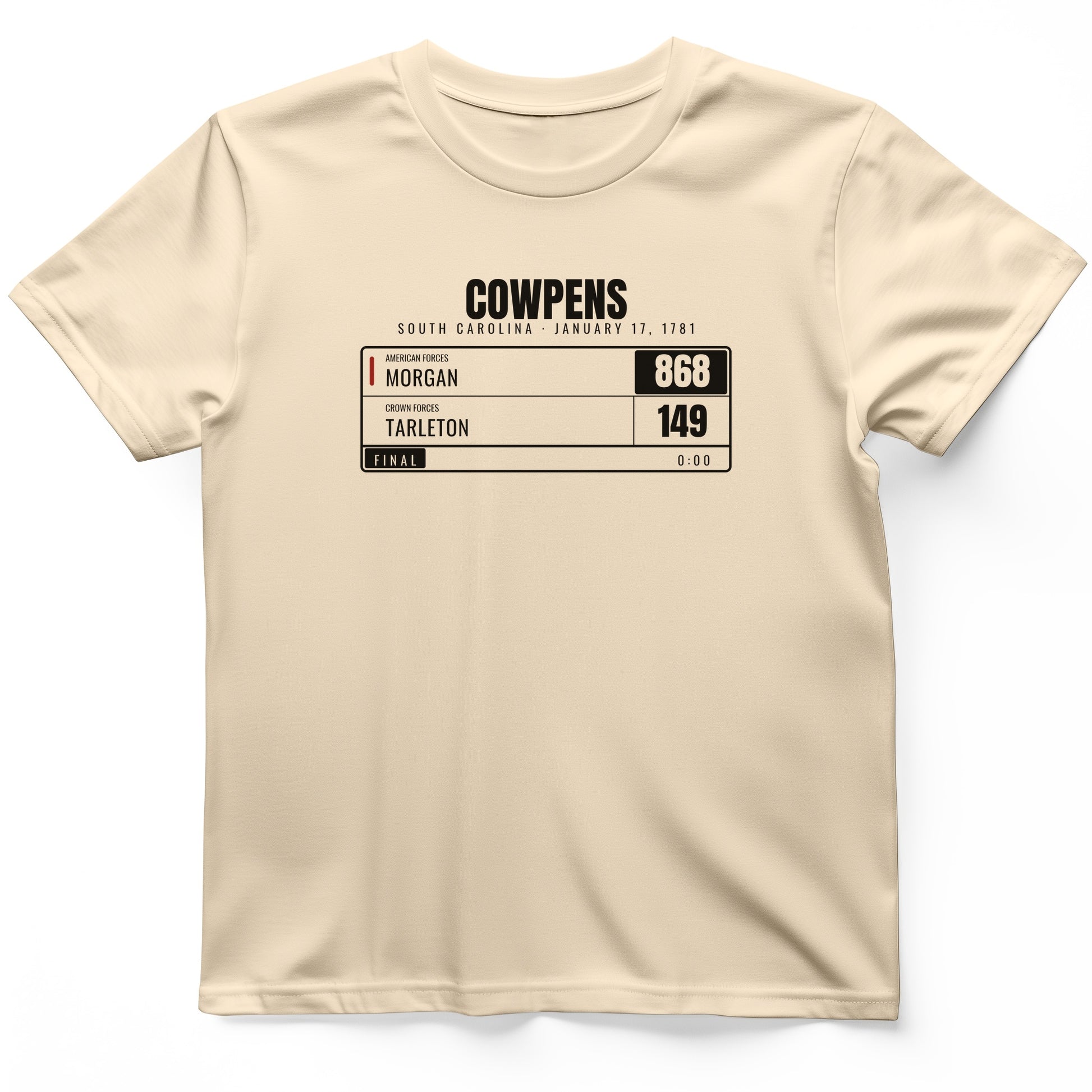 Cowpens Scoreboard T-Shirt