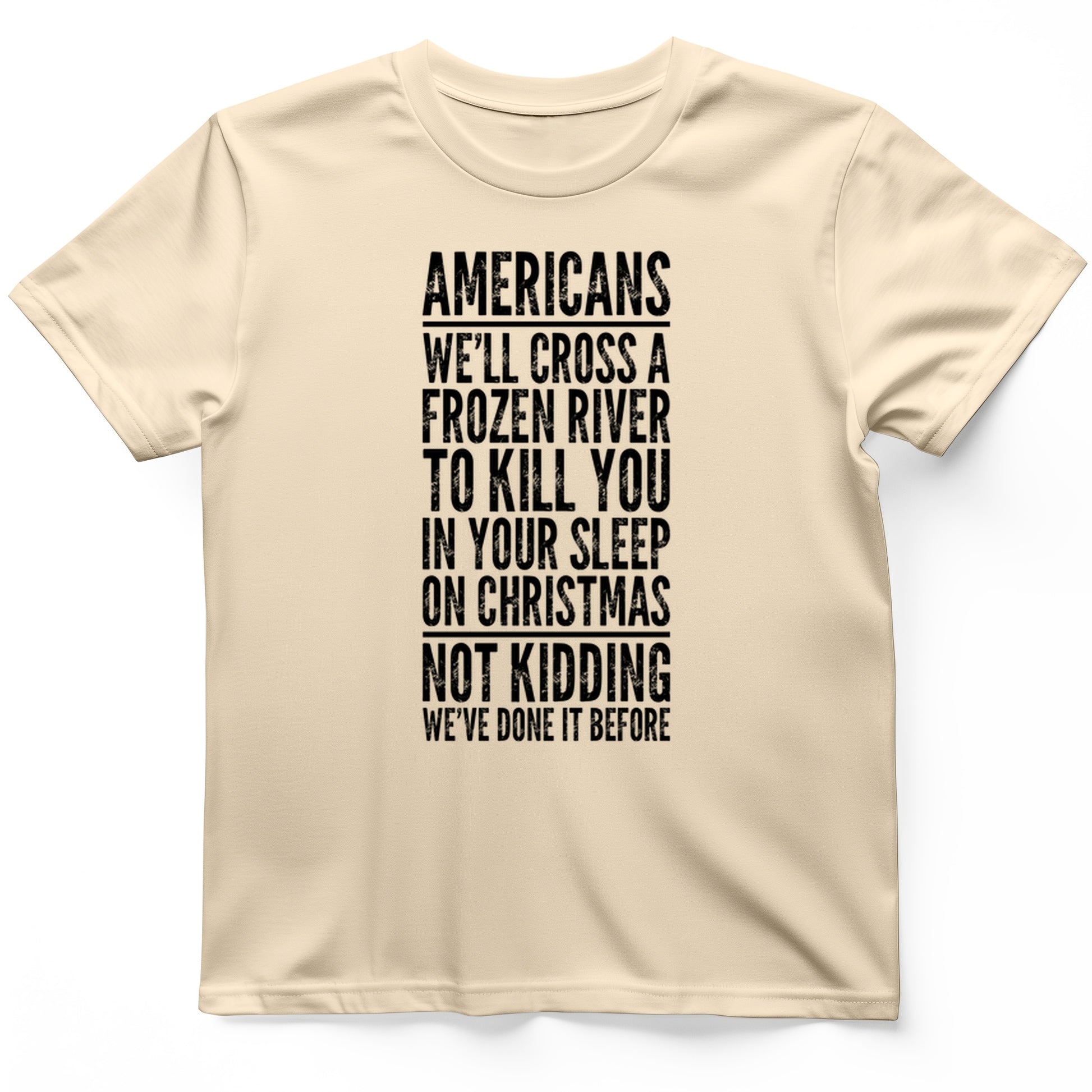 Cross A River On Xmas T-Shirt