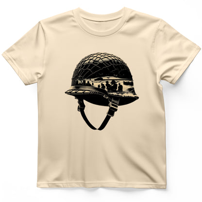 D-Day Helmet T-Shirt