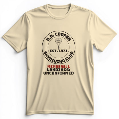 DB Cooper Skydiving Club Premium Tee