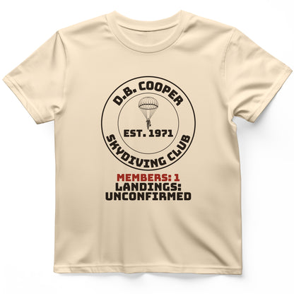 DB Cooper Skydiving Club T-Shirt