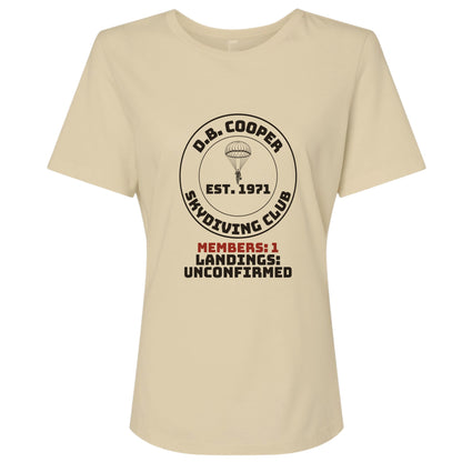 DB Cooper Skydiving Club Women's T-Shirt