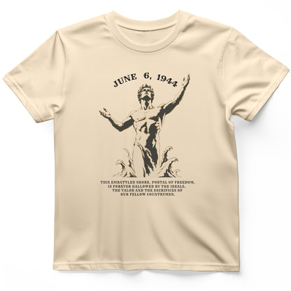 Dday Statue T-Shirt