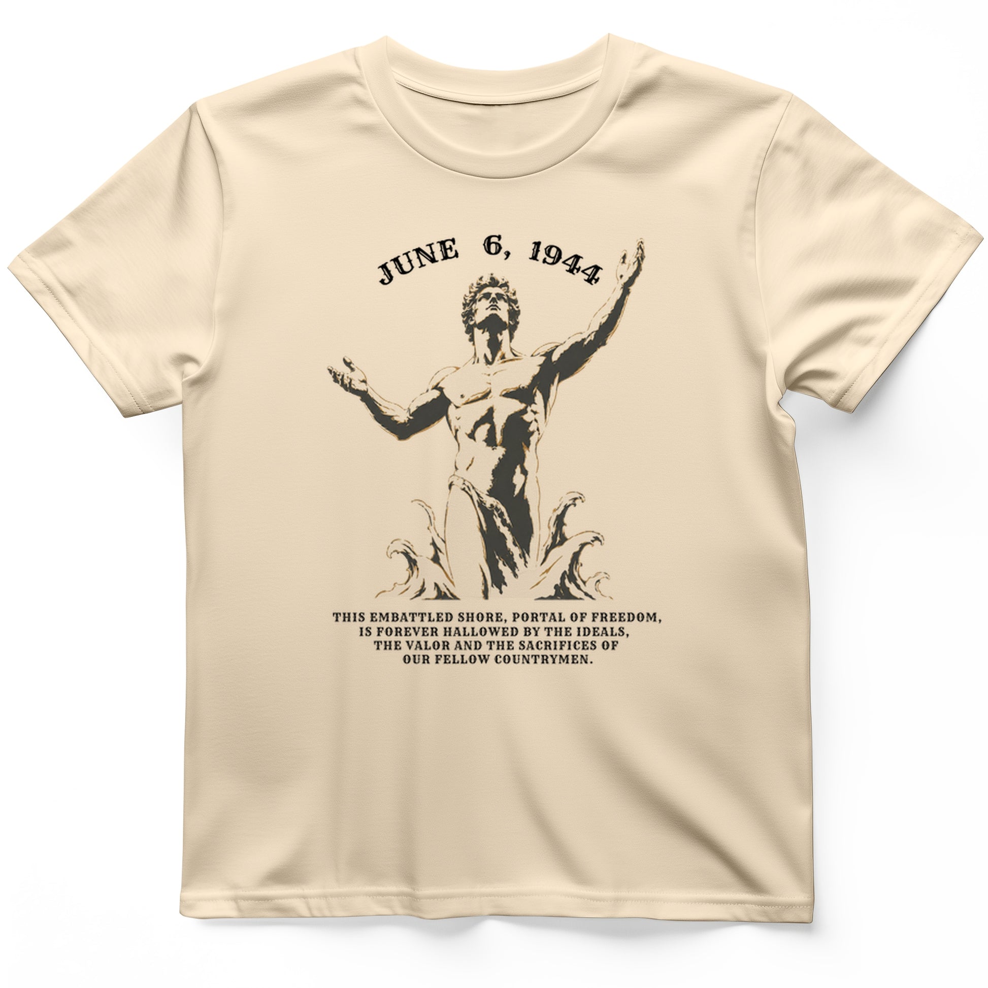 Dday Statue T-Shirt