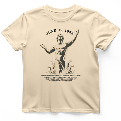Dday Statue T-Shirt
