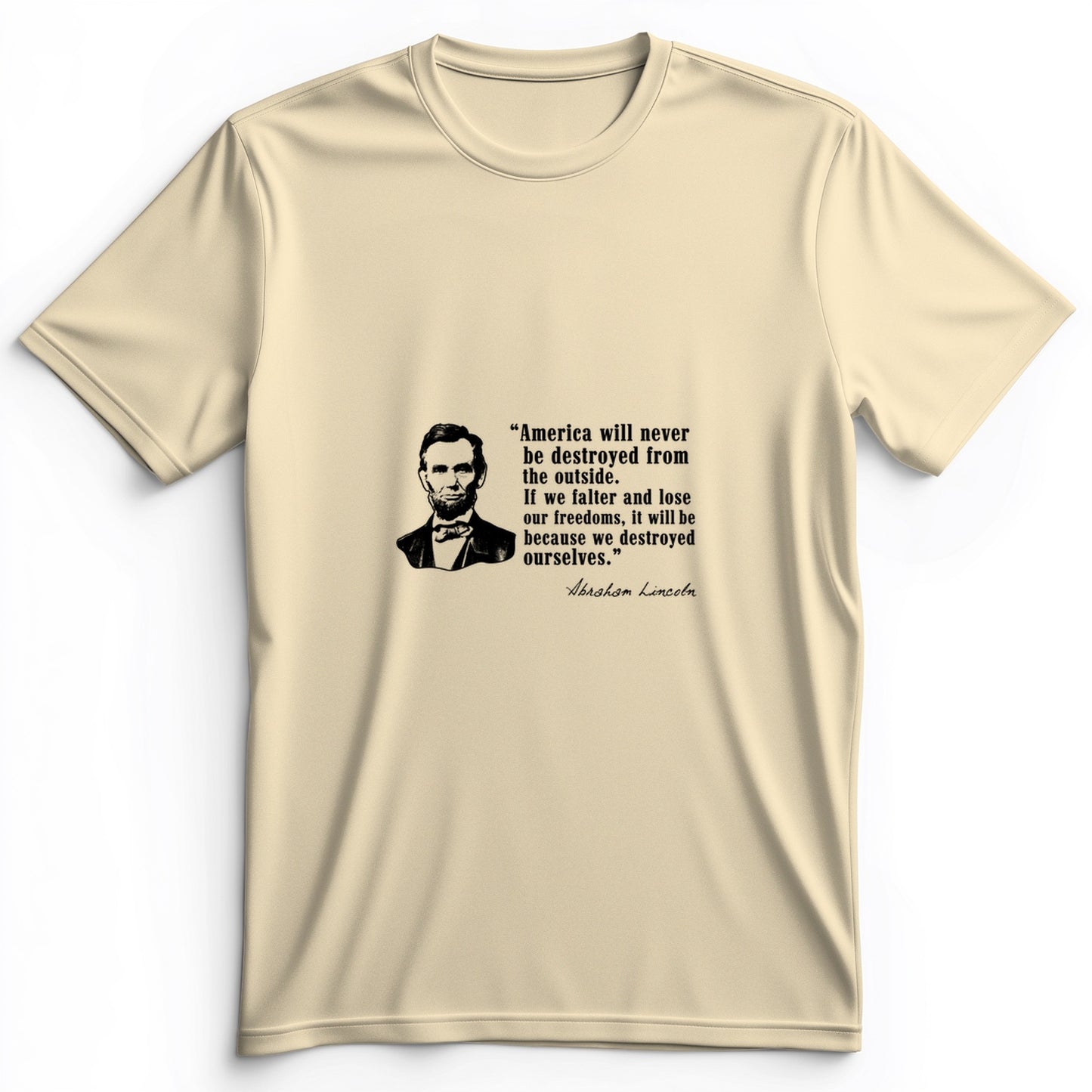 Destroyed Ourselves Lincoln Premium Tee