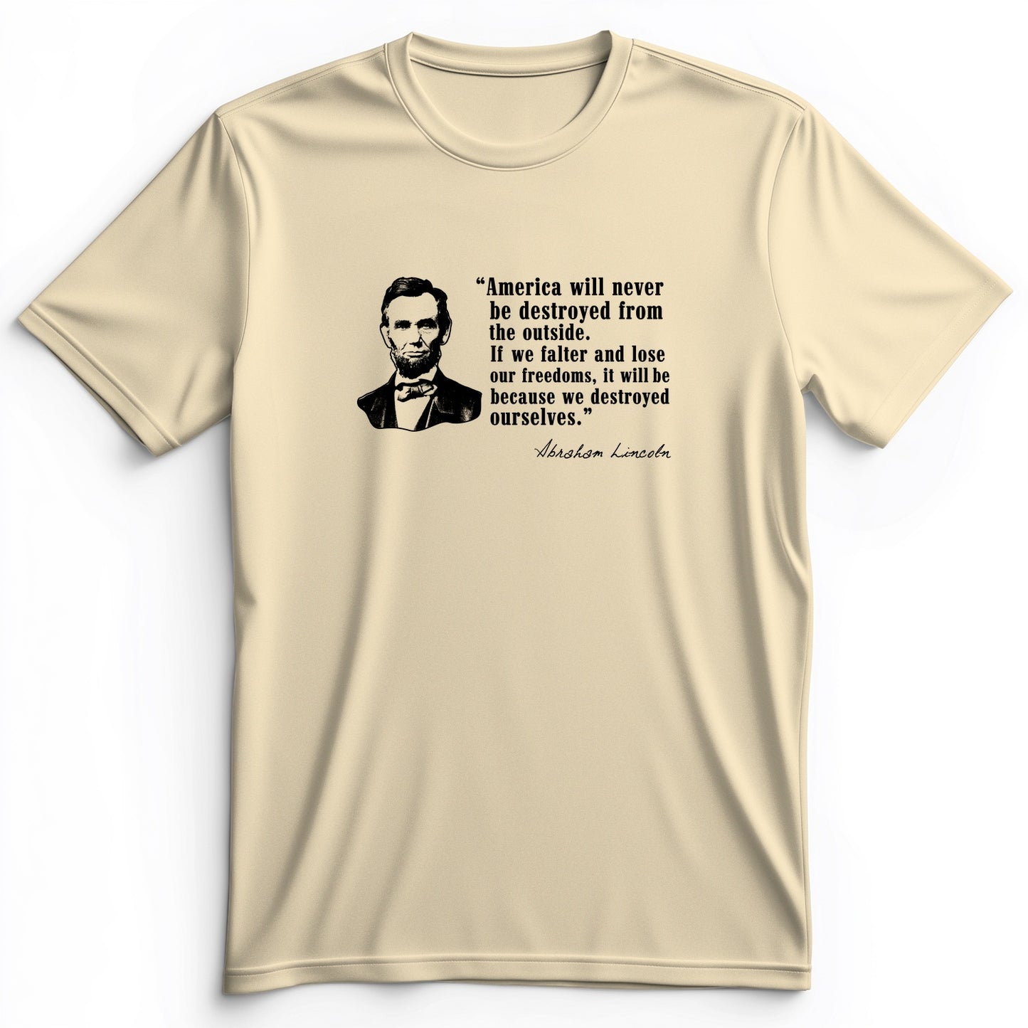 Destroyed Ourselves Lincoln Premium Tee