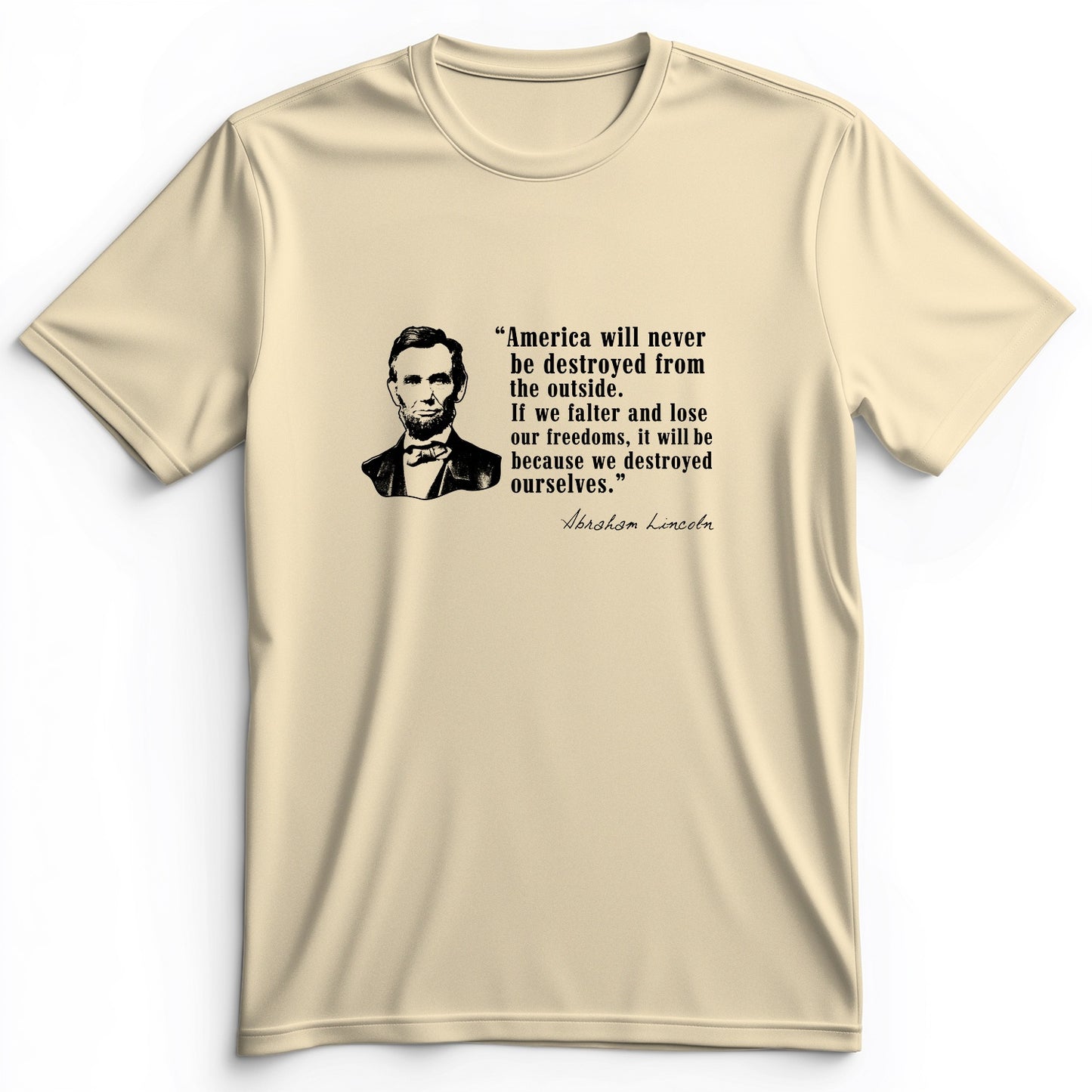Destroyed Ourselves Lincoln Premium Tee