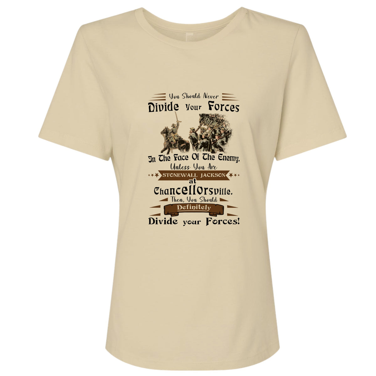 Dividing Forces Women's T-Shirt