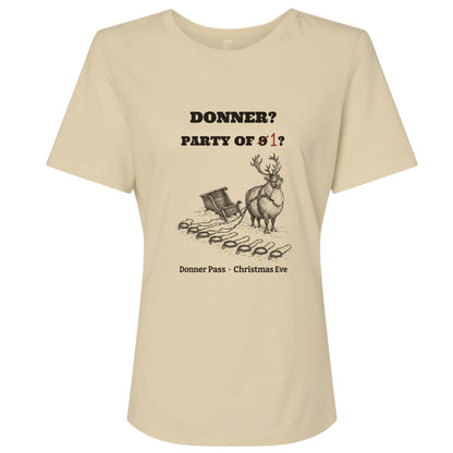 Donner Reindeer Party Of One Women's T-Shirt