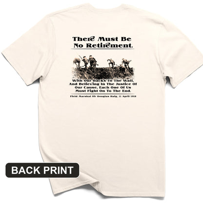 Douglas Haig Back Print T-Shirt