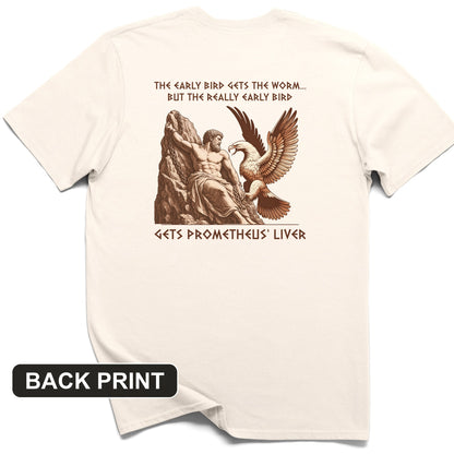 Early Bird Back Print T-Shirt