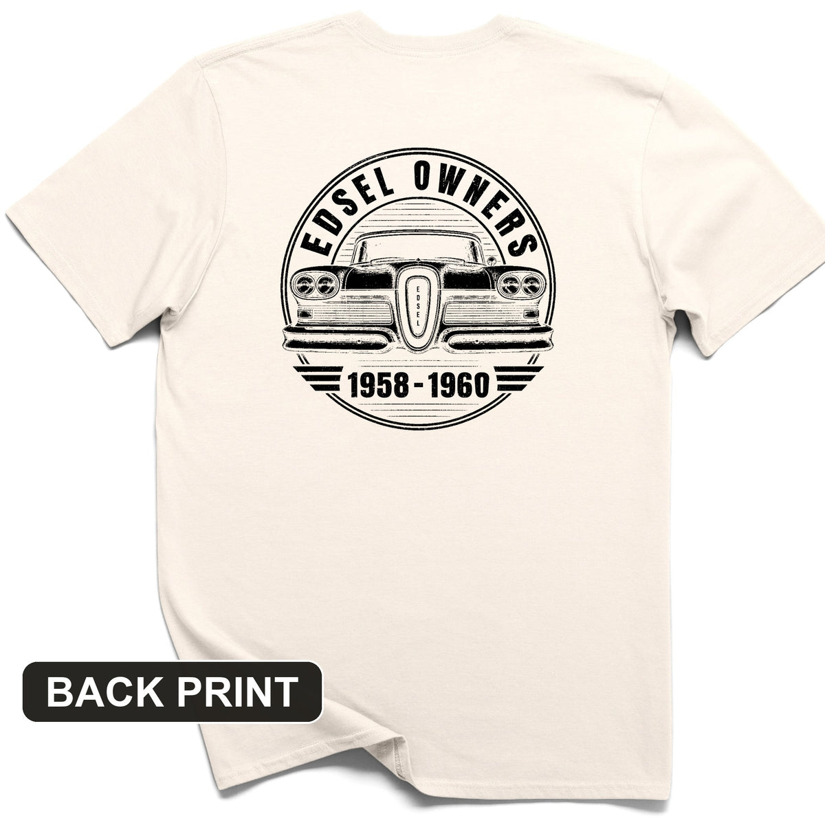 Edsel Back Print T-Shirt