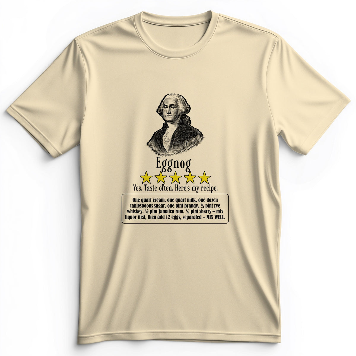 Eggnog George Washington Premium Tee