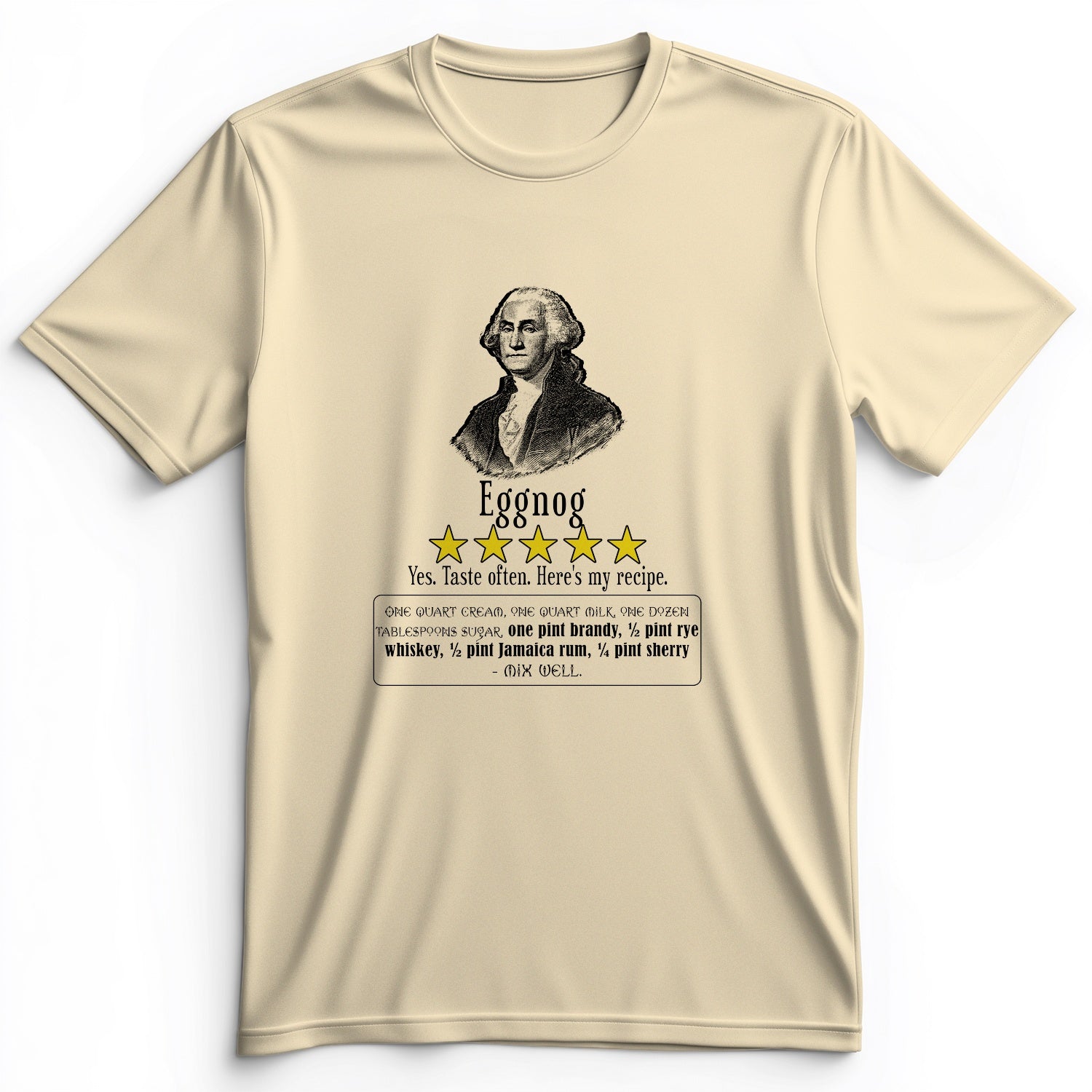 Eggnog George Washington Premium Tee