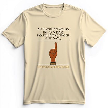 Egyptian Walks Into A Bar Premium Tee