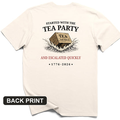 Escalated Quickly Back Print T-Shirt