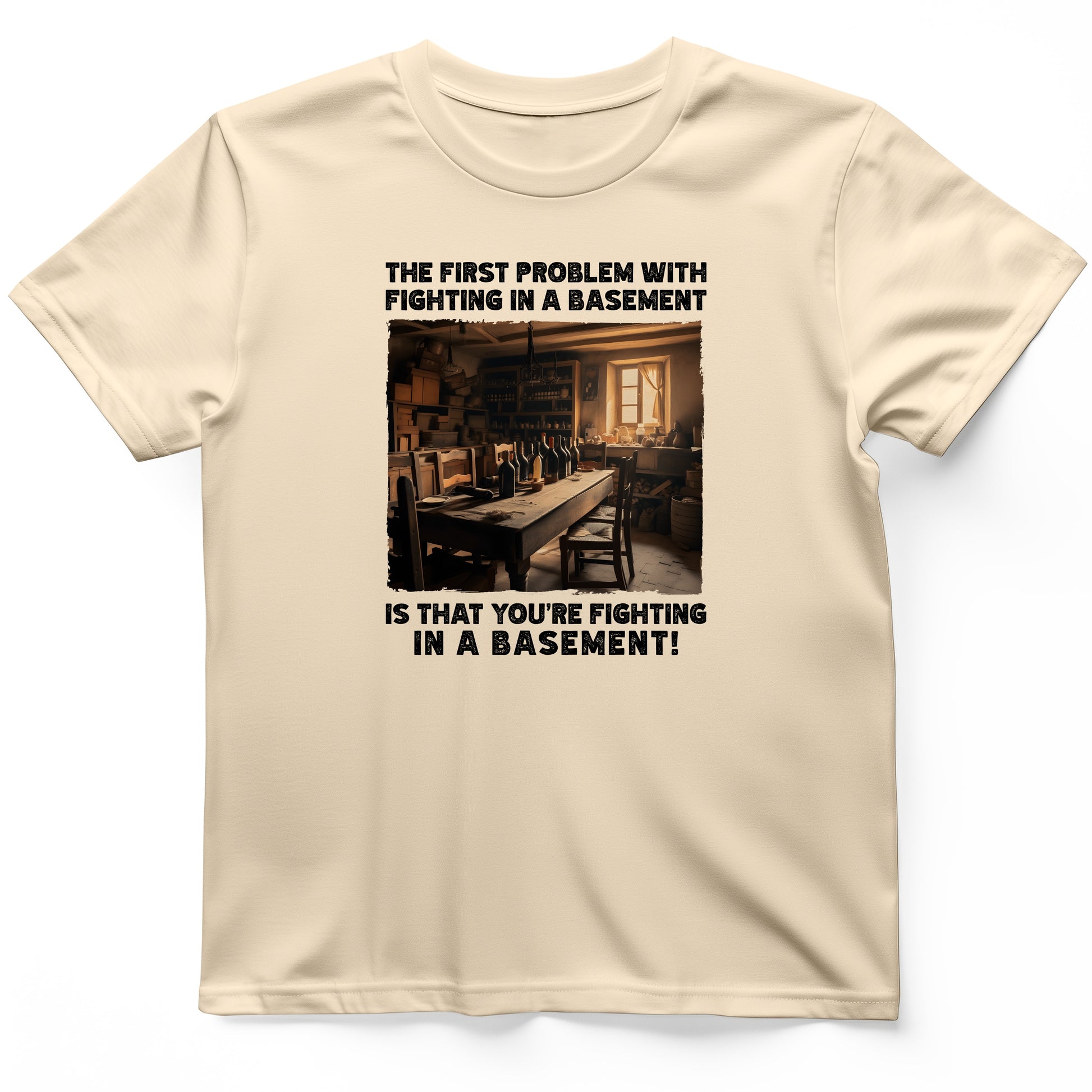 Fighting In A Basement T-Shirt
