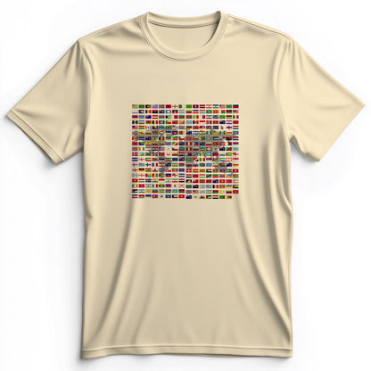 Flags of the World Premium Tee