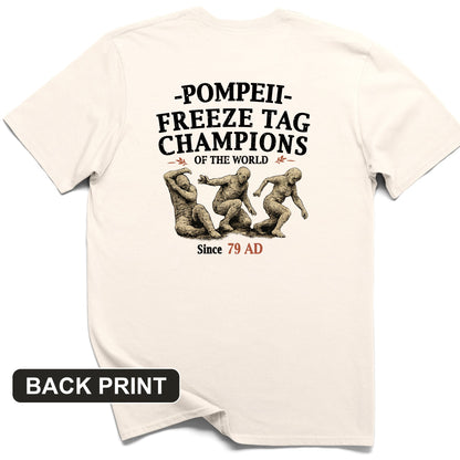 Freeze Tag Back Print T-Shirt